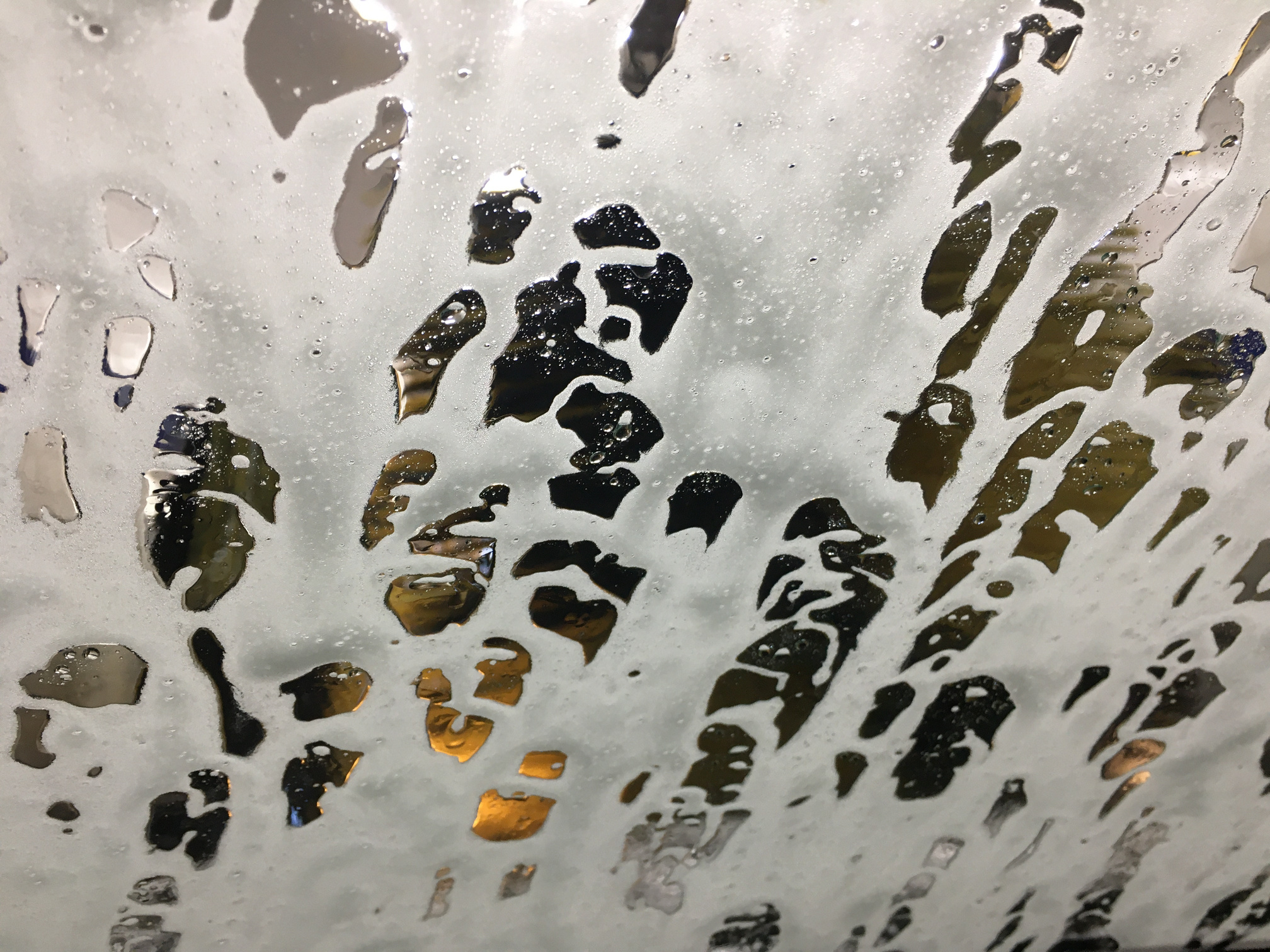 Soapy Carwash window